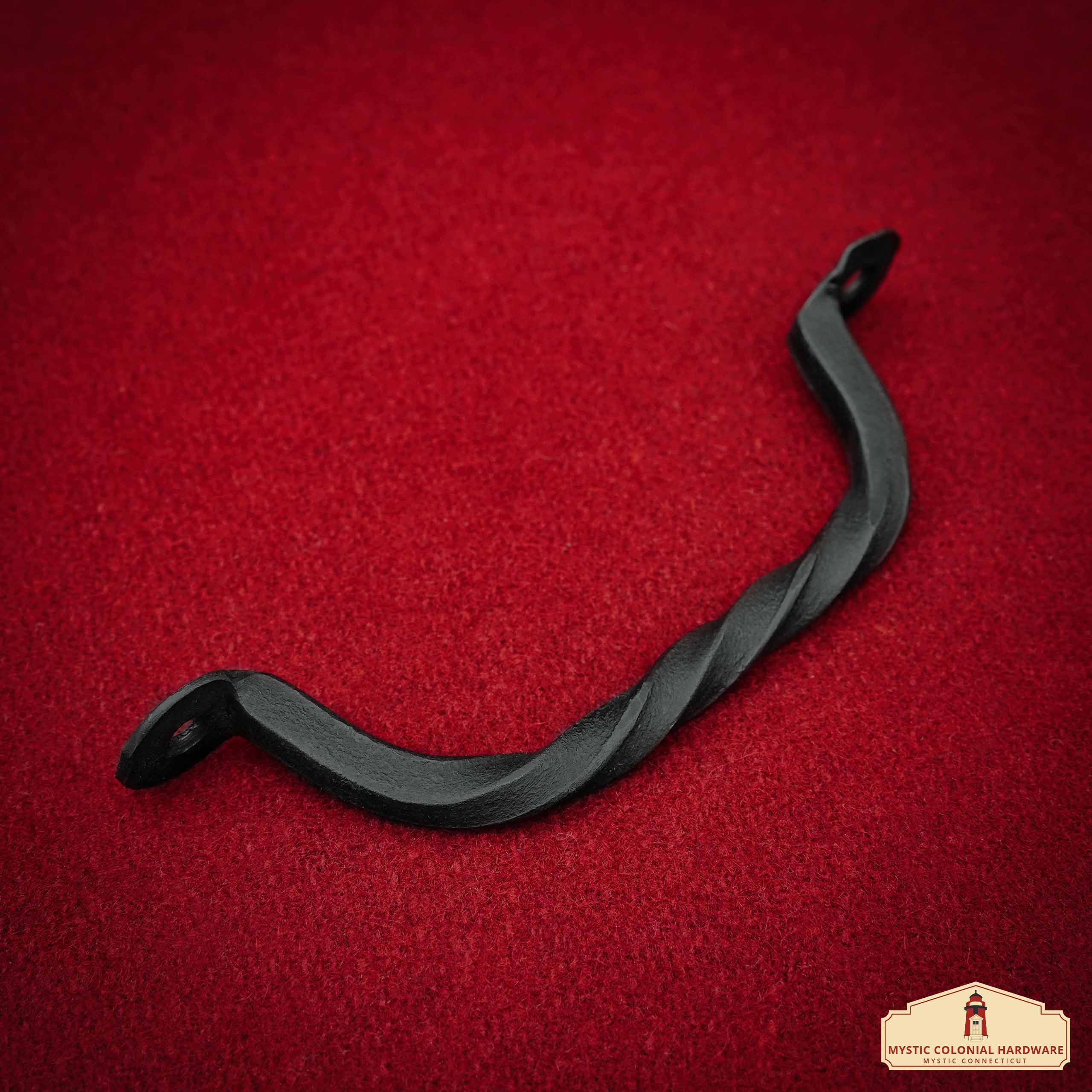 Mystic Colonial Maniglia Porta 16,5 cm Set 2 Pezzi Ferro