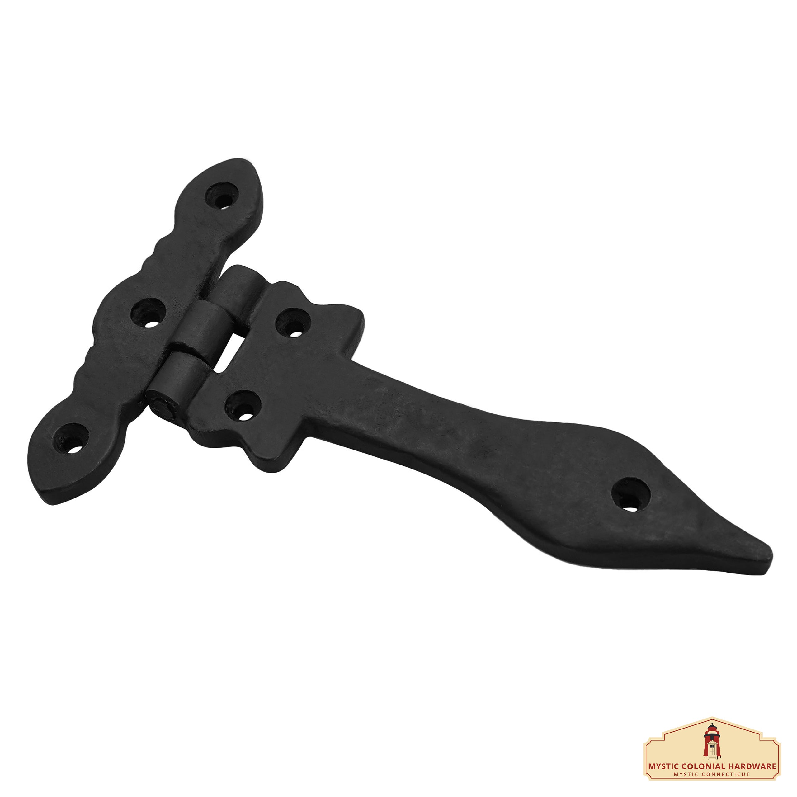 Mystic Colonial Hardware cerniere porta 4" coppia ferro nero