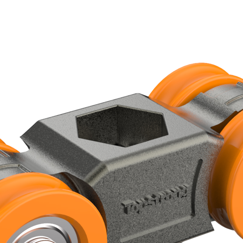 TopStrong 60KG porta legno single cylinder carrello ammortizzato