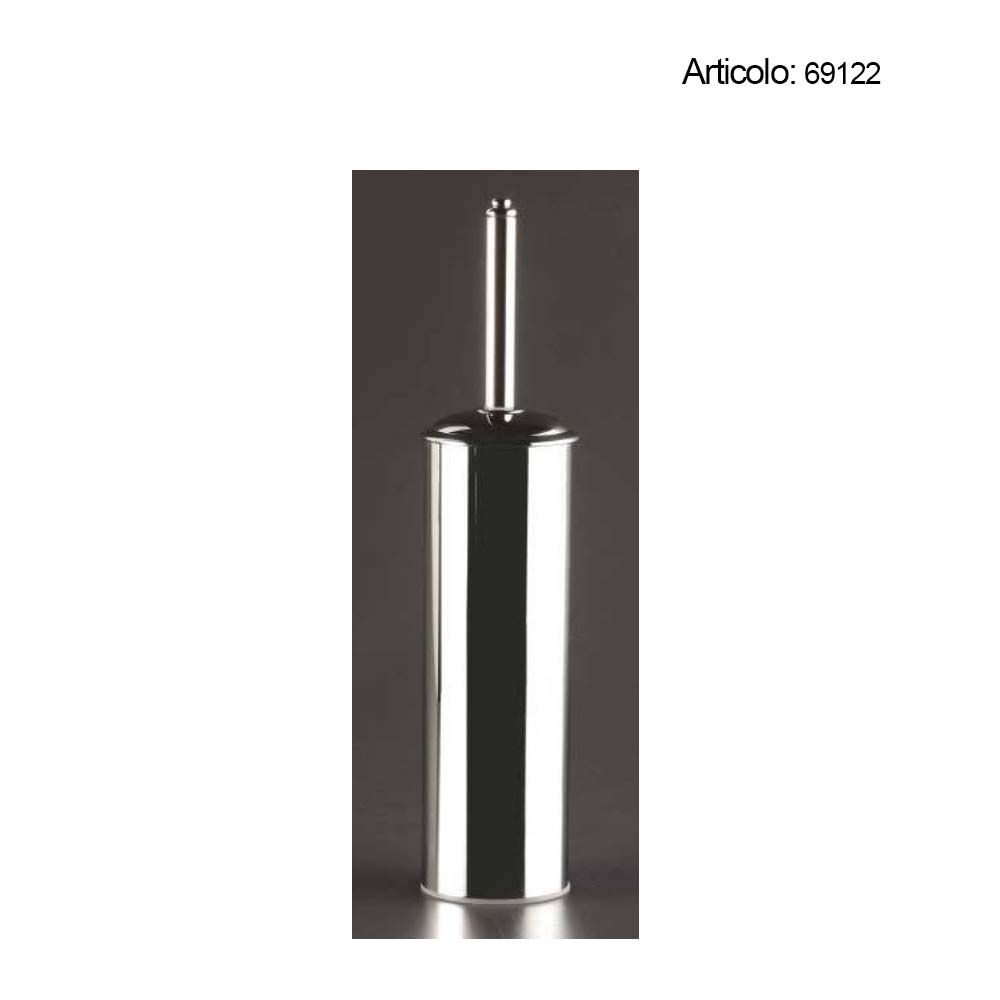 Spinardi portascopino da terra ottone tornito