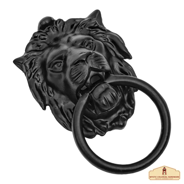 Mystic Colonial Hardware Battente Leone Porta Ferro Battuto