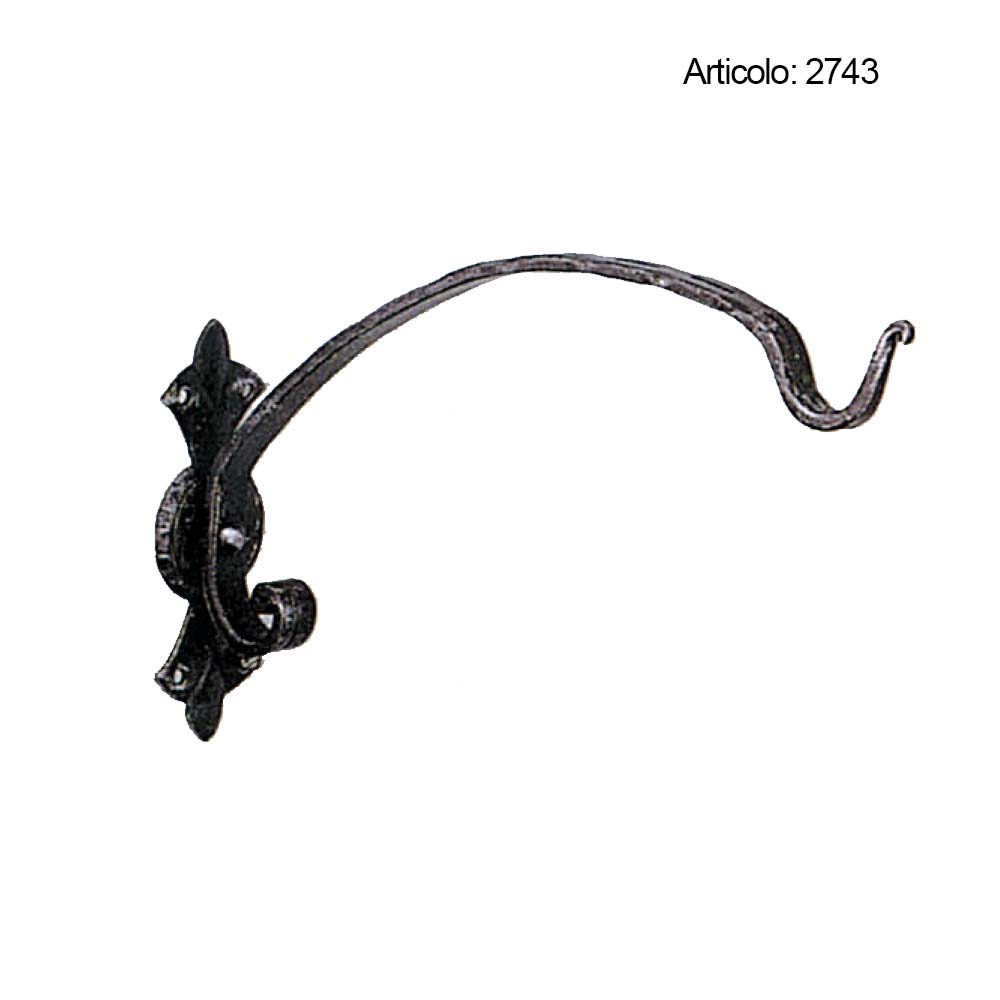 Spinardi gancio portavasi reggimensola 250x120 mm