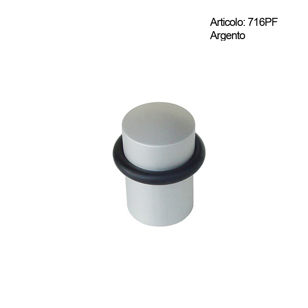 Spinardi 716PF fermaporta alluminio 28x45 mm