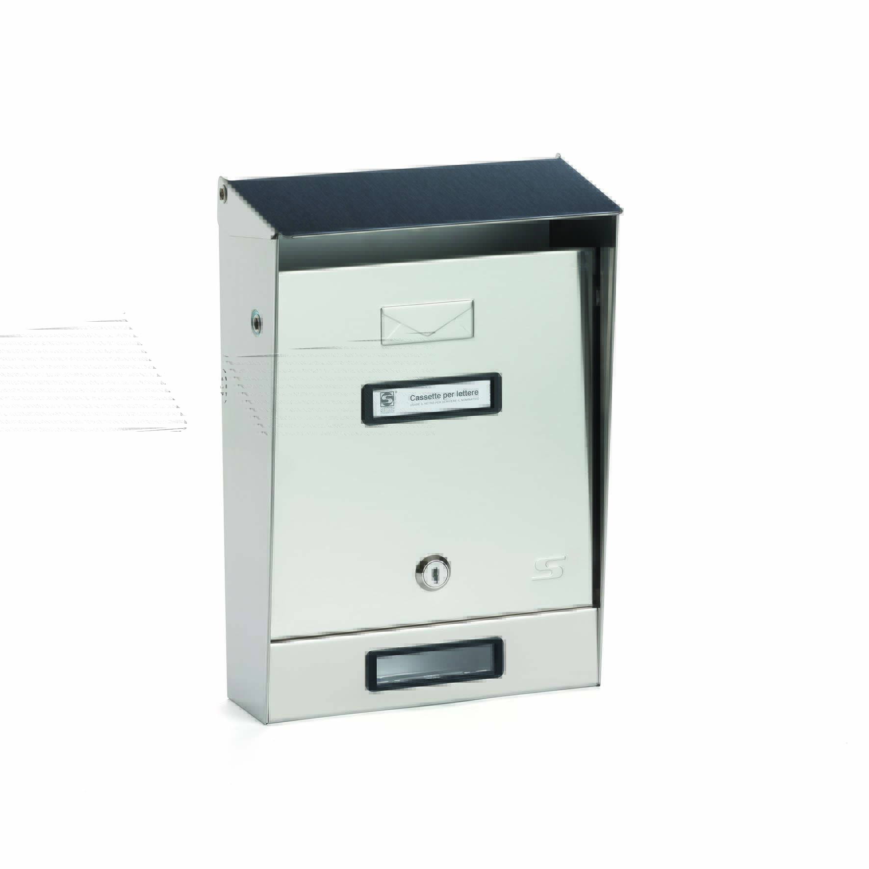 Silmec S01 cassetta postale con tetto apribile