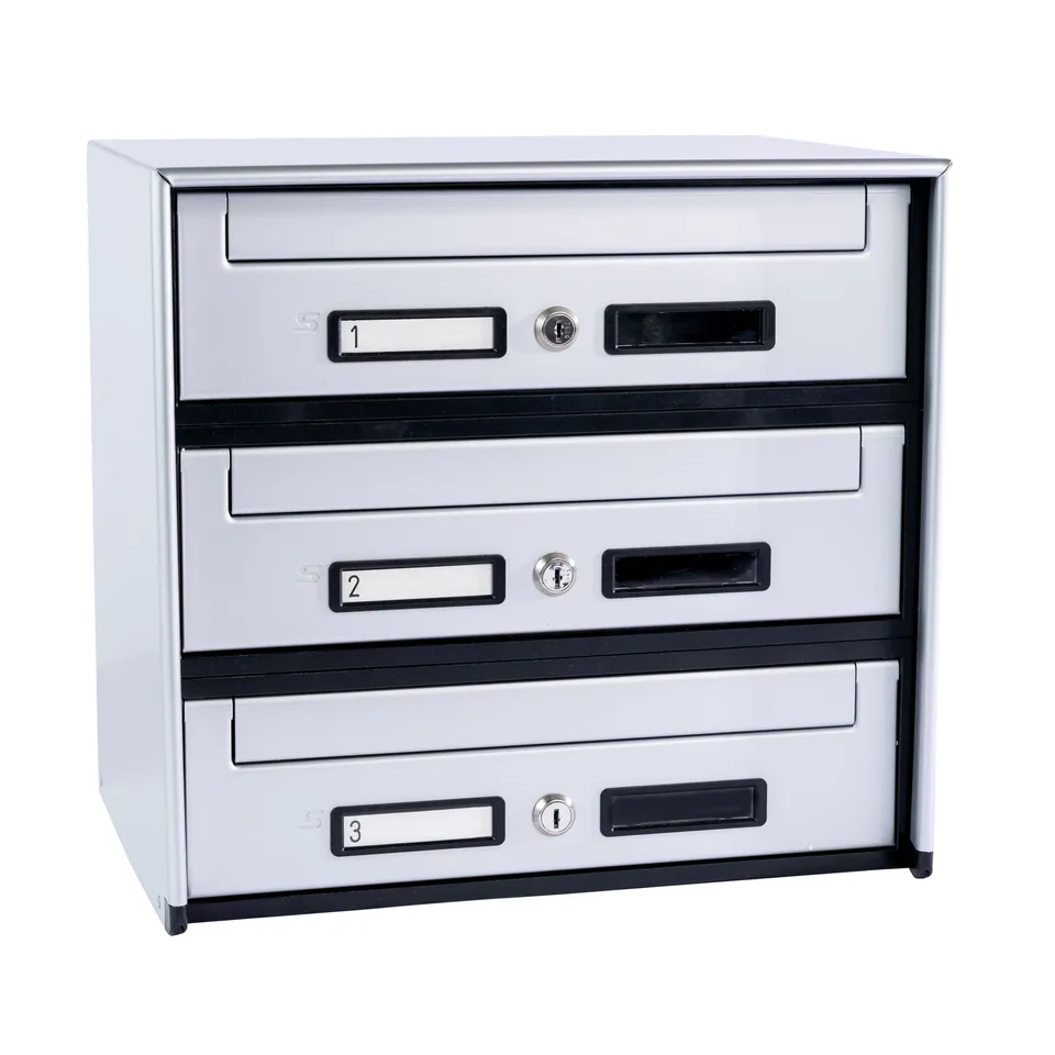 Silmec SC5 casellario postale 3 cassette da esterno