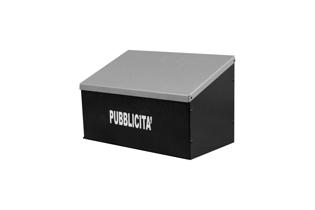 BOXOB Eternity 883 Portavolantini Esterno Nero/Grigio Antipioggia