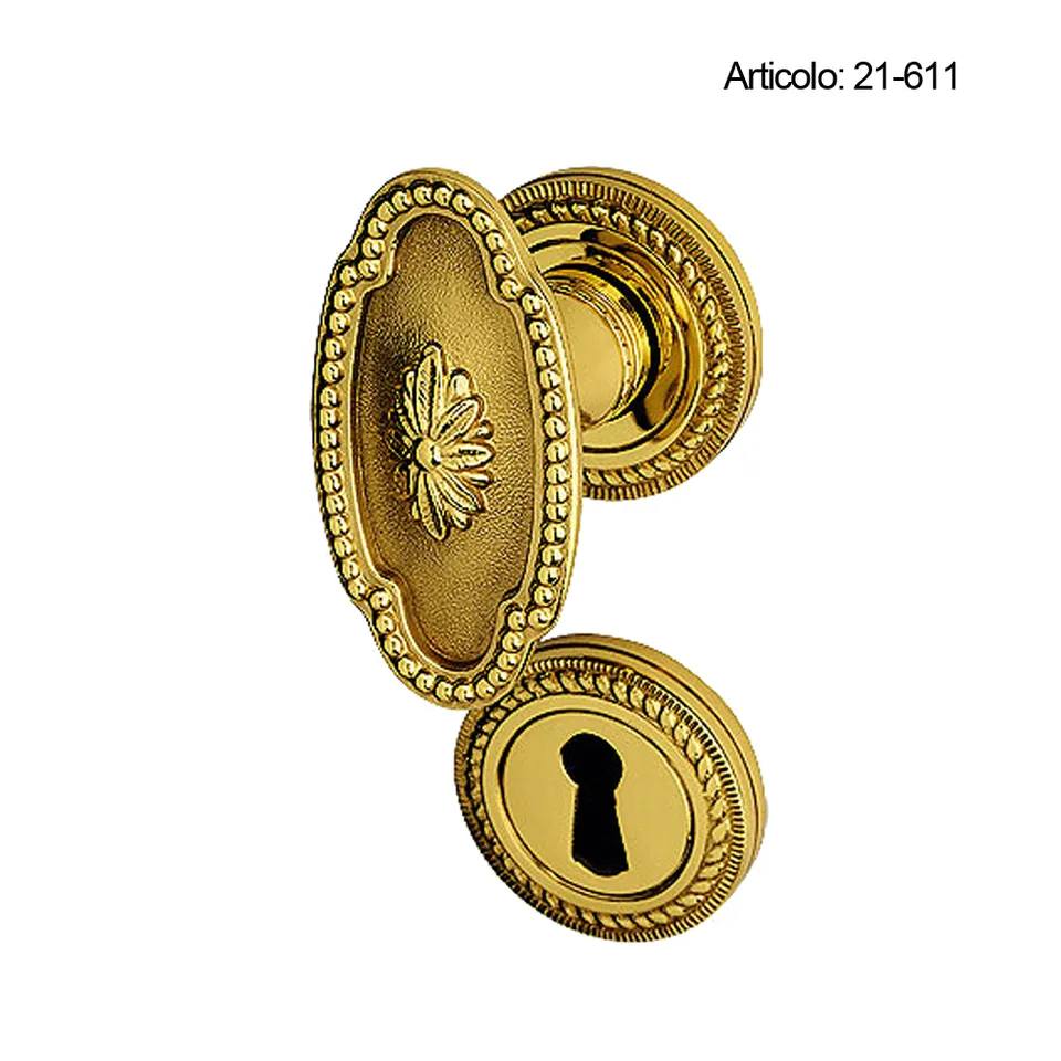 Spinardi 21-611 pomolo per porte ottone