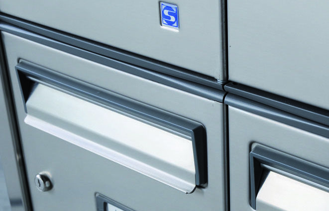 Silmec Serenissima cassetta postale ritiro anteriore inox