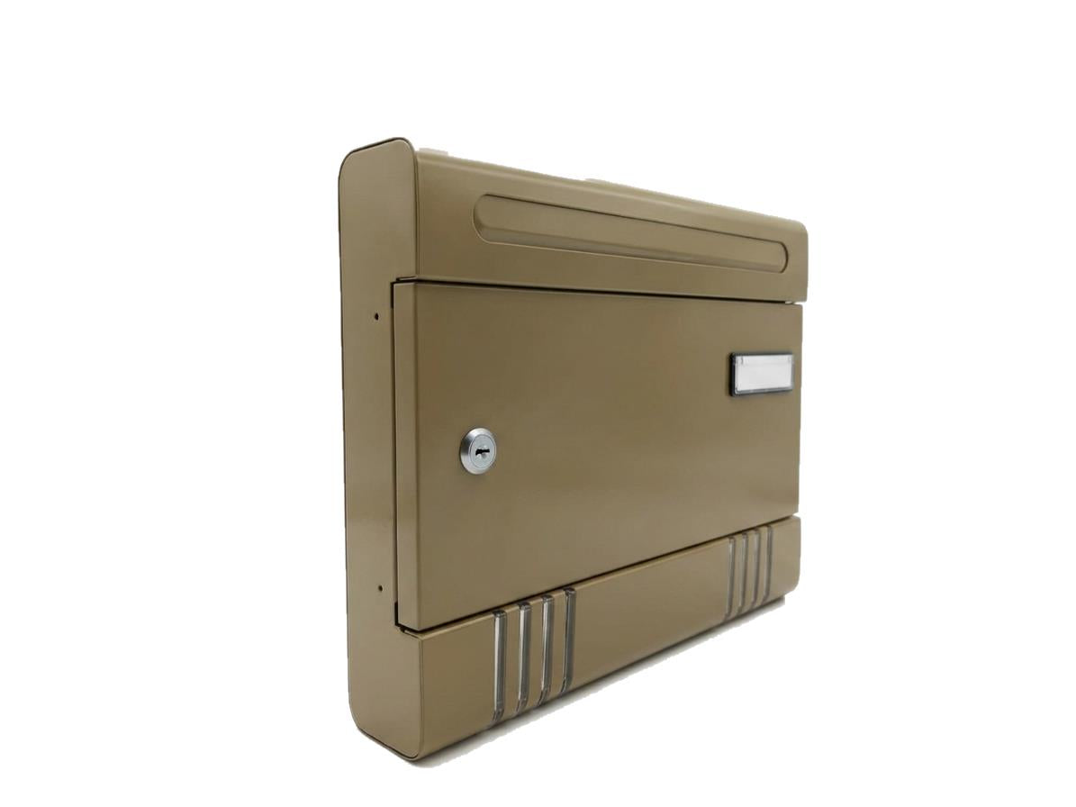 BOXOB Luxury Large Cassetta Postale Esterno Bronzo Formato A4