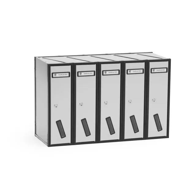 Silmec SC Classic SC5V cassetta postale condominiale da 5 interno