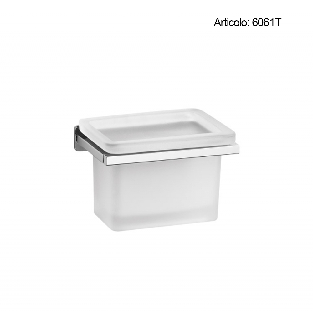 Spinardi Portascopino scopino bagno ottone