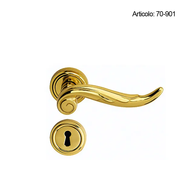 Spinardi 70-901 maniglia su placca e rosetta
