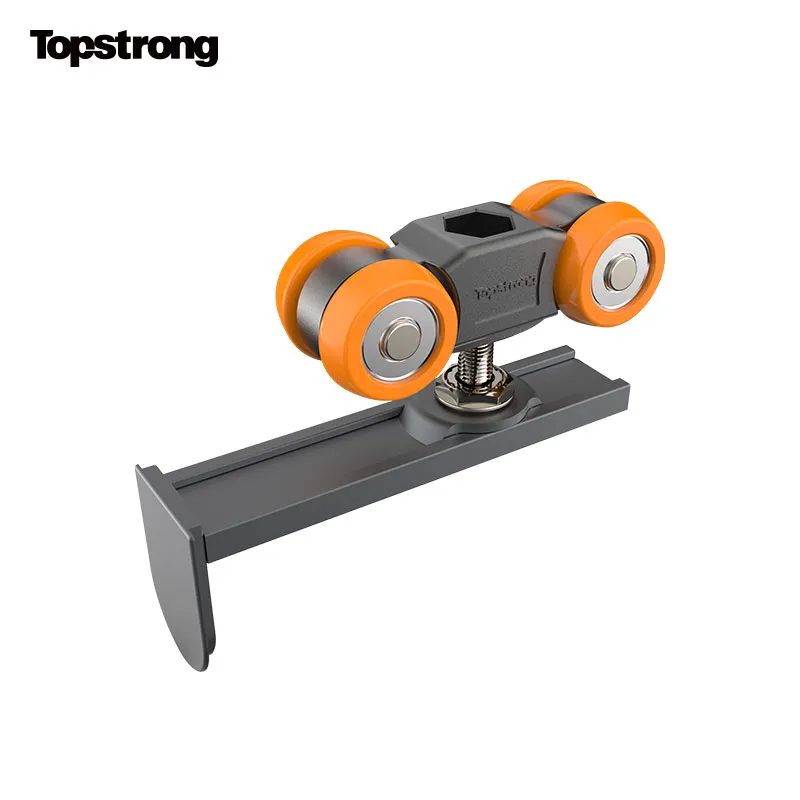 TopStrong 120KG carrello porta scorrevole legno