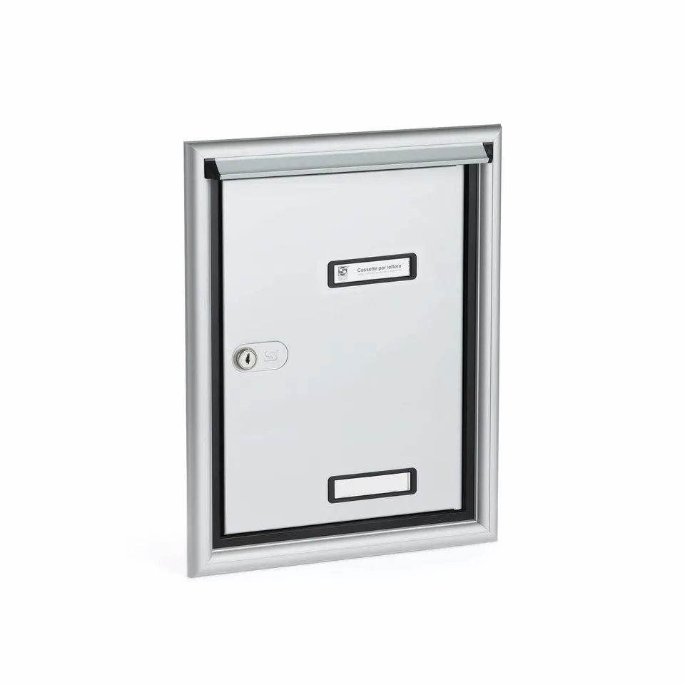 Silmec S690 porta ritiro postale con cornice