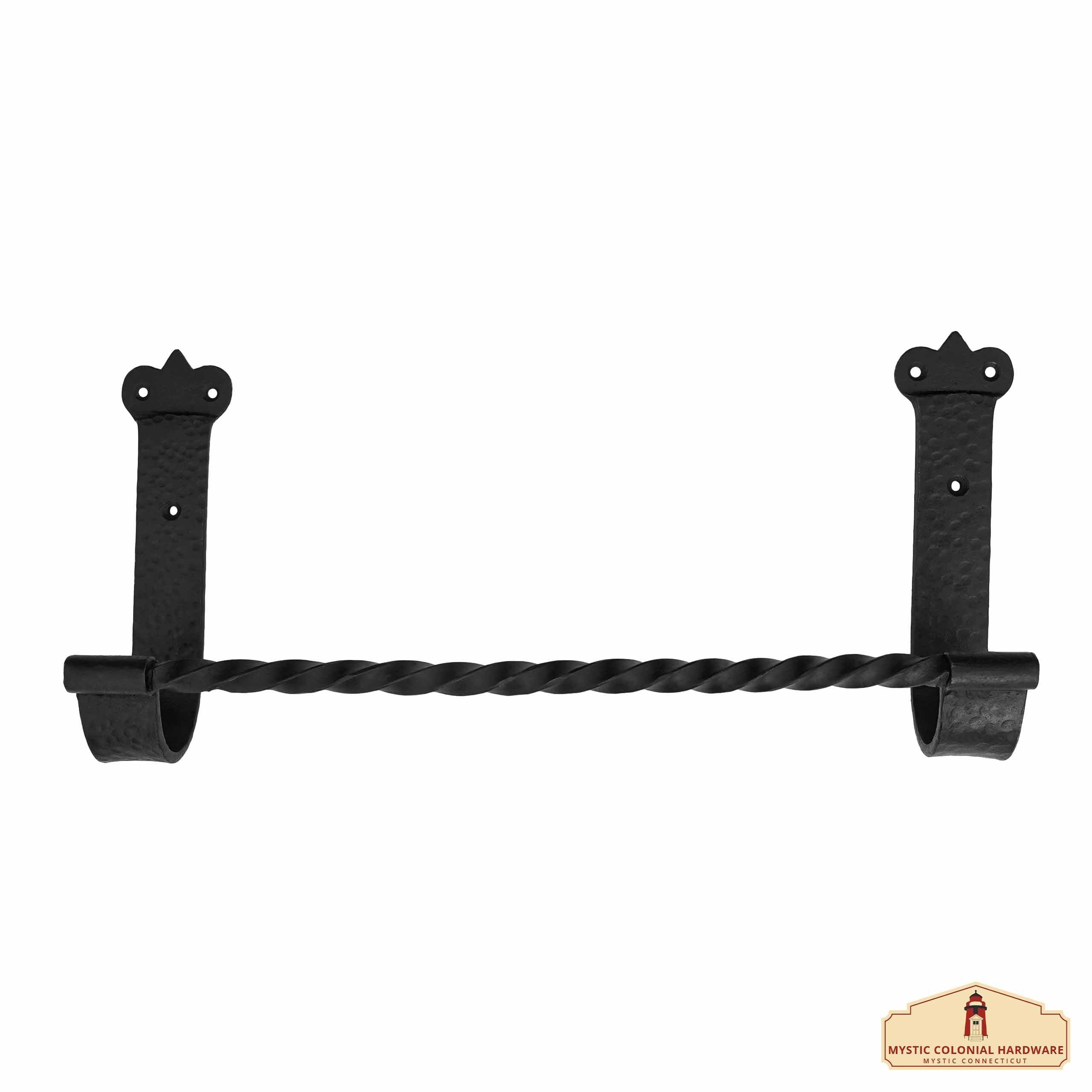 Mystic Colonial Hardware porta asciugamani parete ferro 39,5 cm