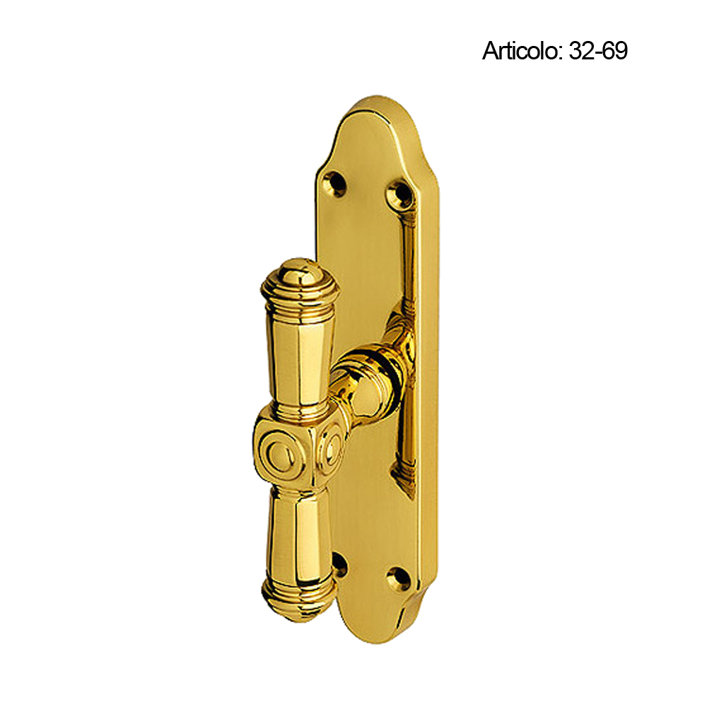 Spinardi 01-69 maniglia per porta ottone