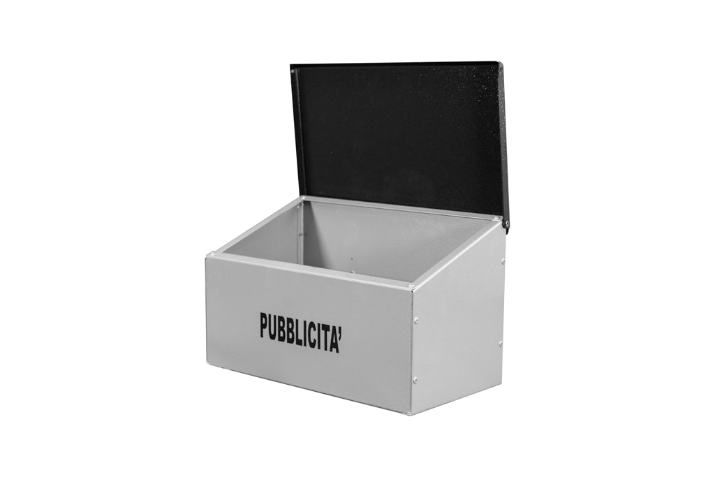 BOXOB Eternity 883 porta pubblicità esterno grigio nero