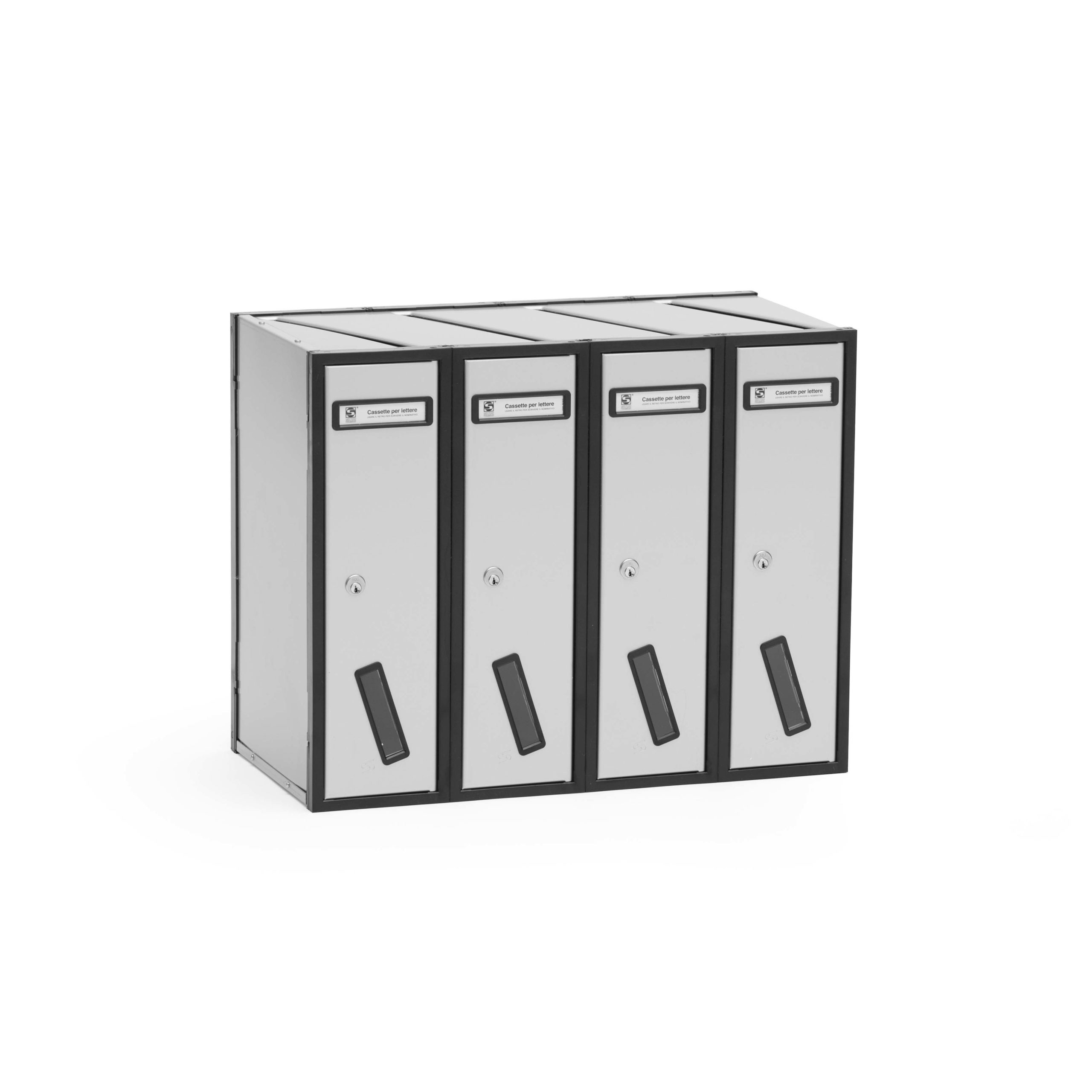Silmec SC5V casellario postale interno 4 cassette rivista