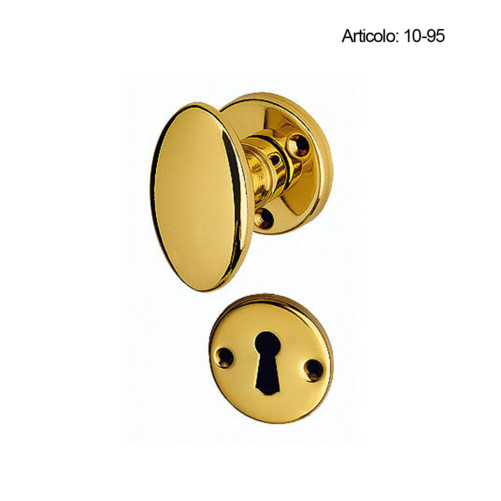 Spinardi 10-95 maniglia per placca e rosetta