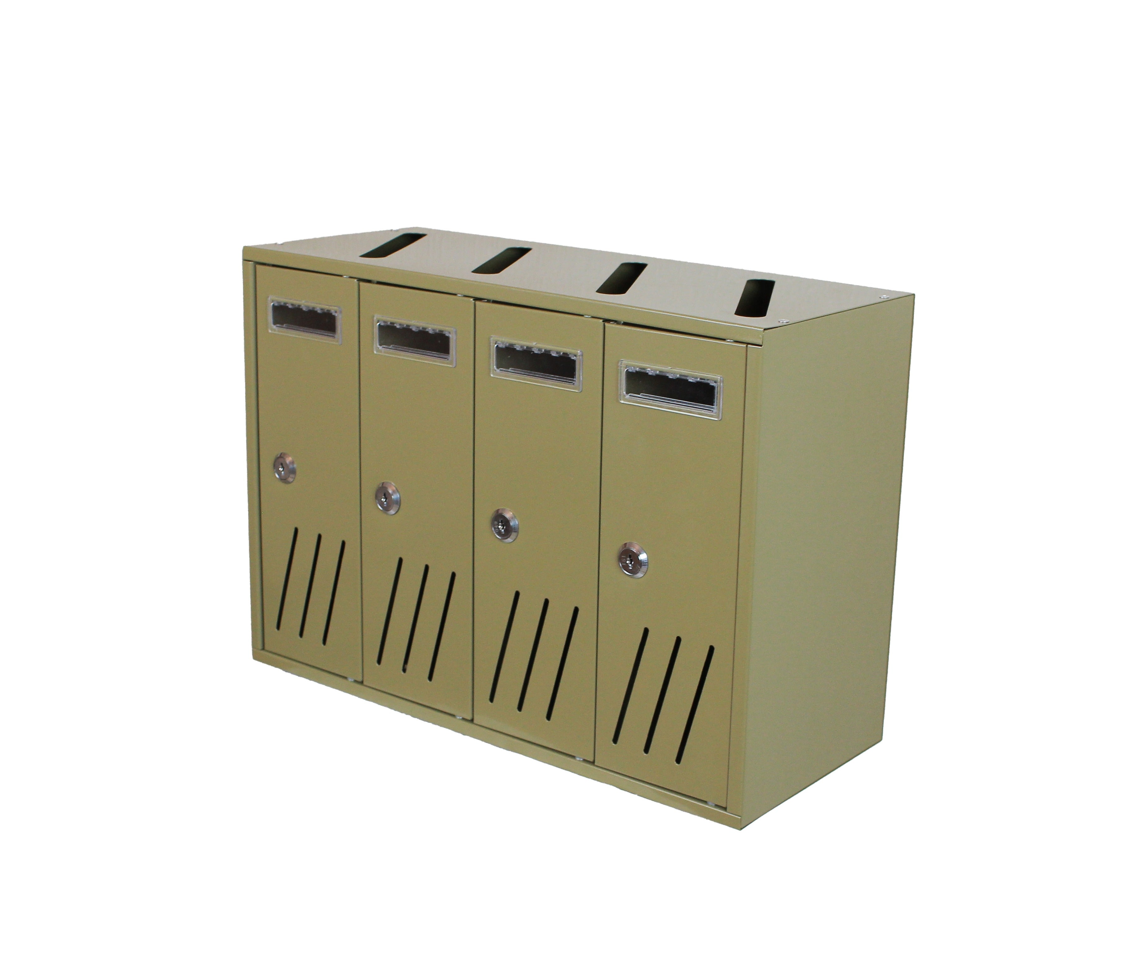 Boxob Serenity 800 cassetta postale interno giallo senape