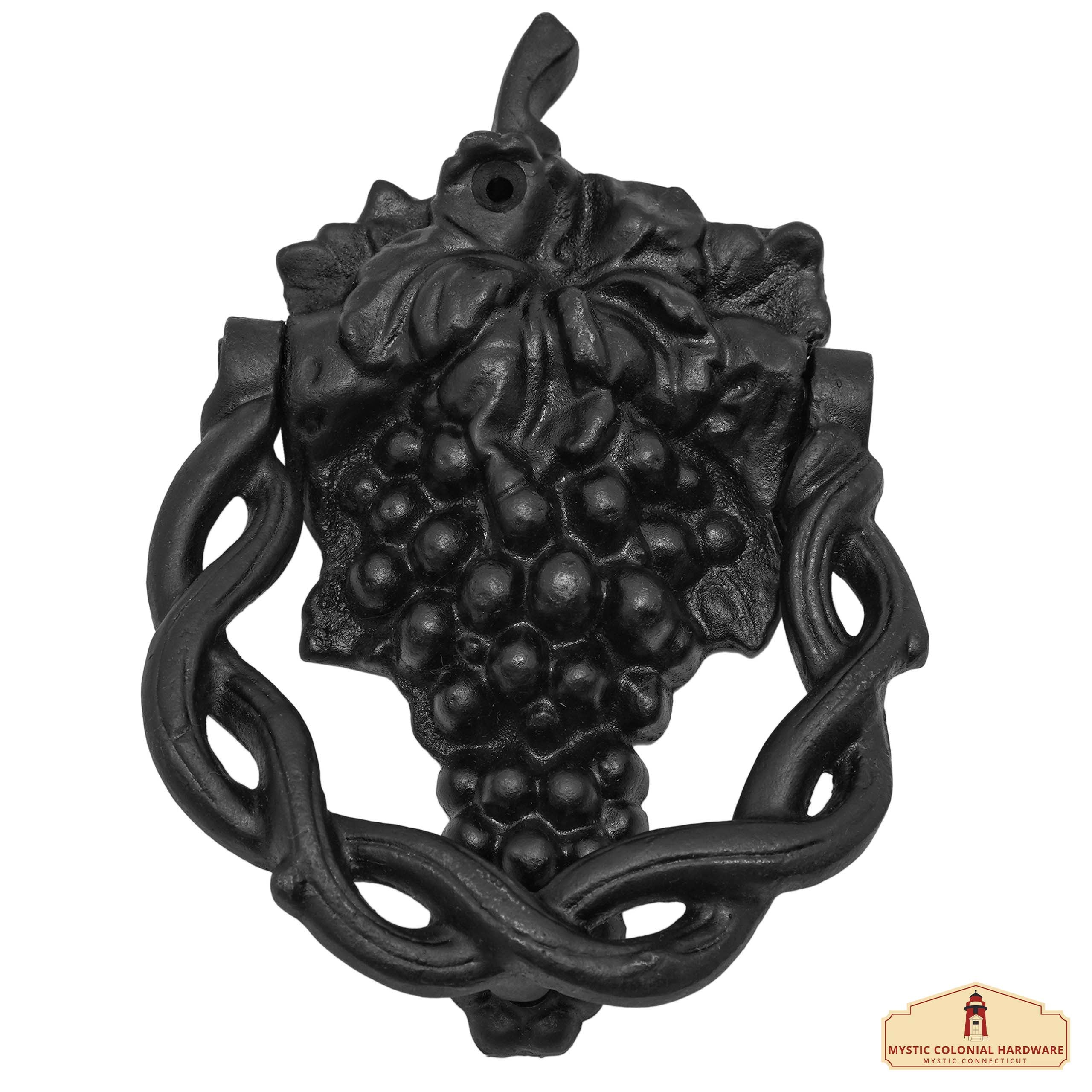 Mystic Colonial Hardware Vite battente porta ghisa nera 17 cm
