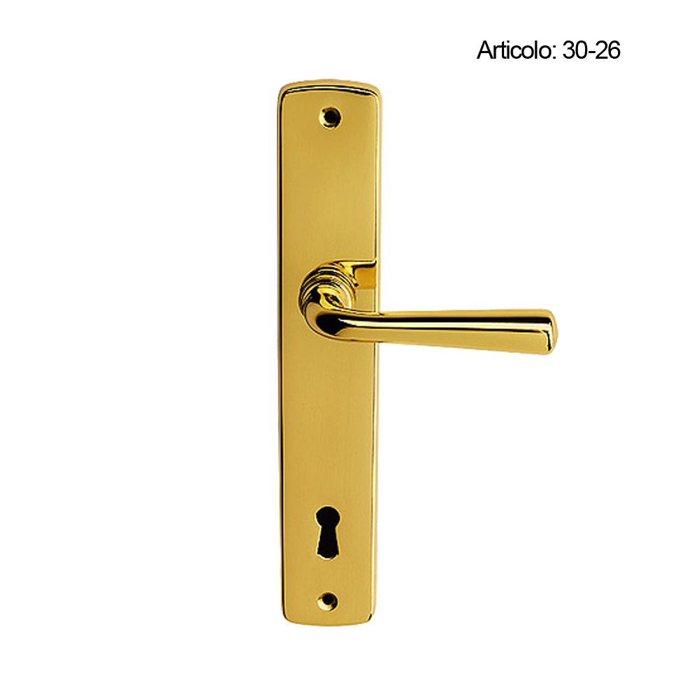 Spinardi 30-26 Maniglia Ottone Rosetta