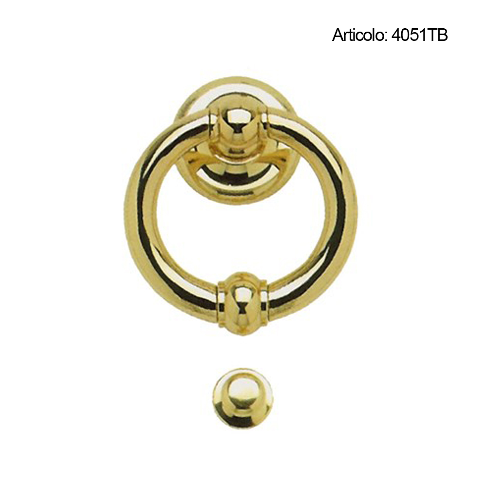 Spinardi 9051TB battente ottone 210x150 mm