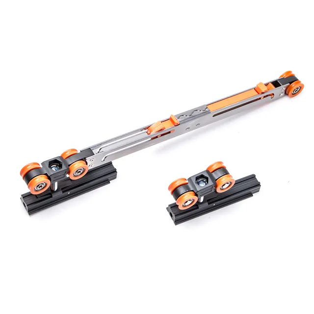 TopStrong 60KG carrello porta scorrevole alluminio eterodirezionale