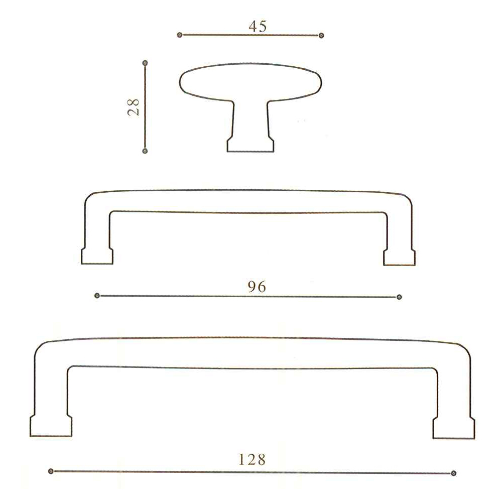 Spinardi 9391 maniglia per mobili