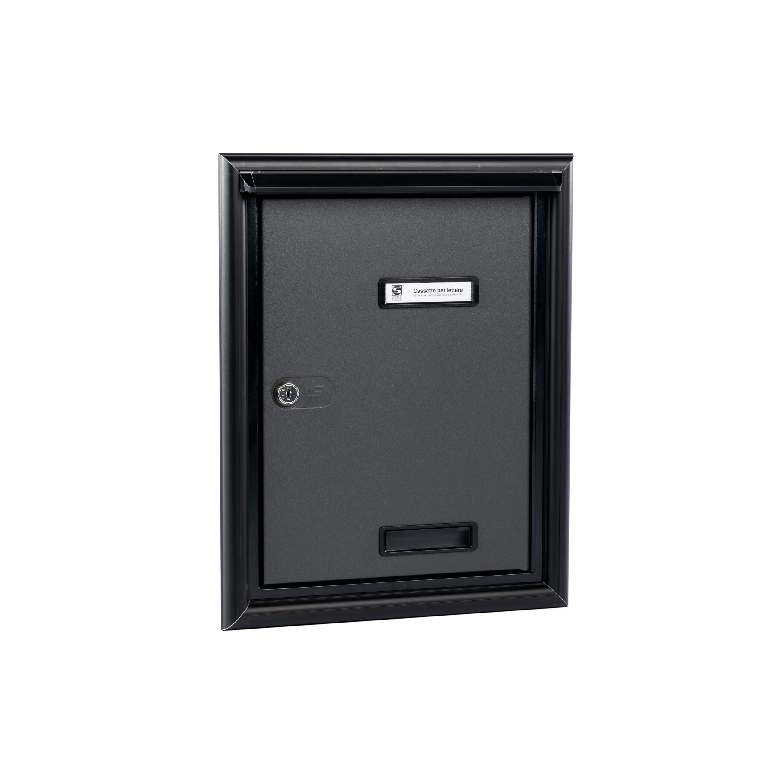 Silmec S690 porta ritiro postale con cornice