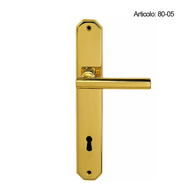 Spinardi 80-05 Maniglia Ottone Rosetta