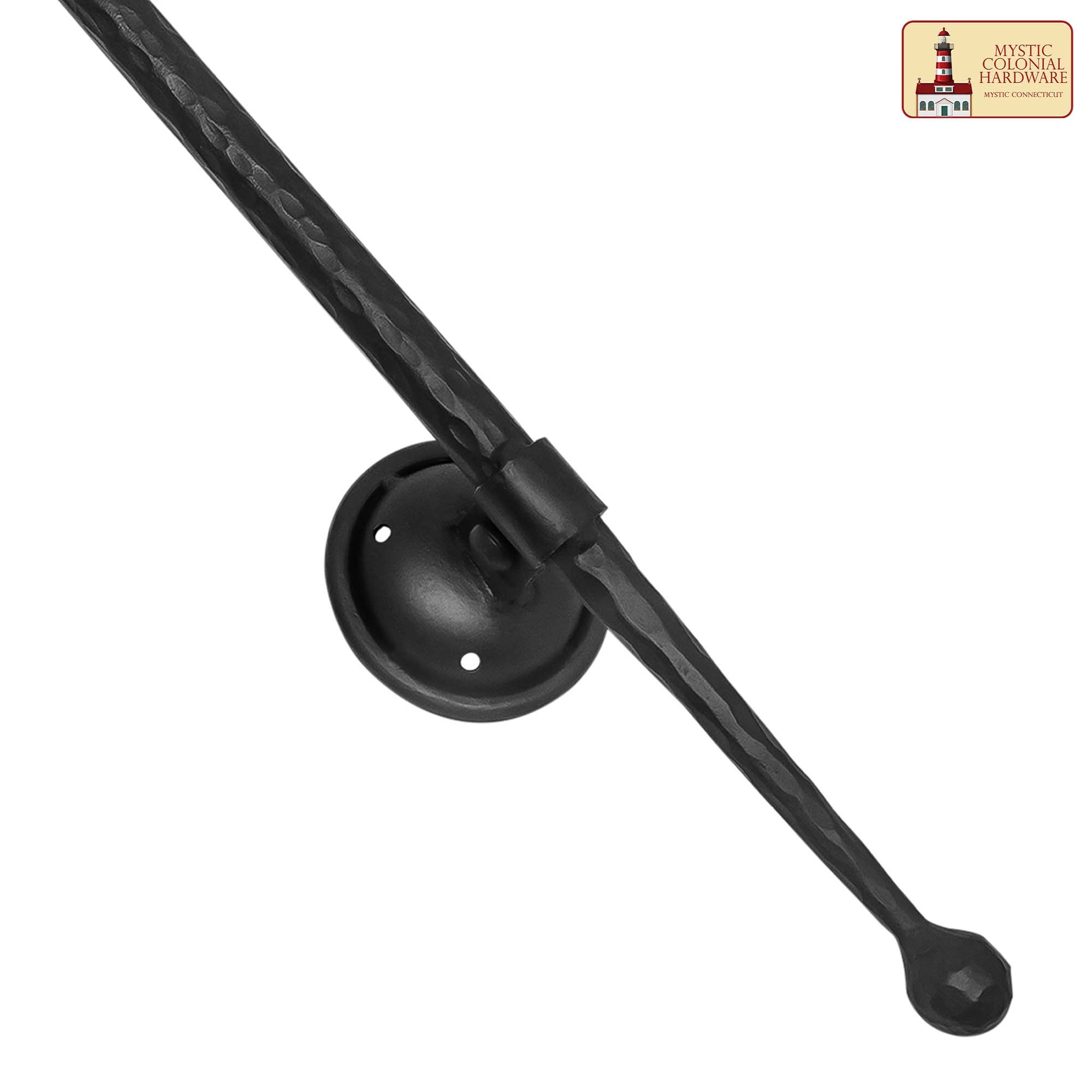 Mystic Colonial Hardware Castle 30 maniglione ferro battuto medievale