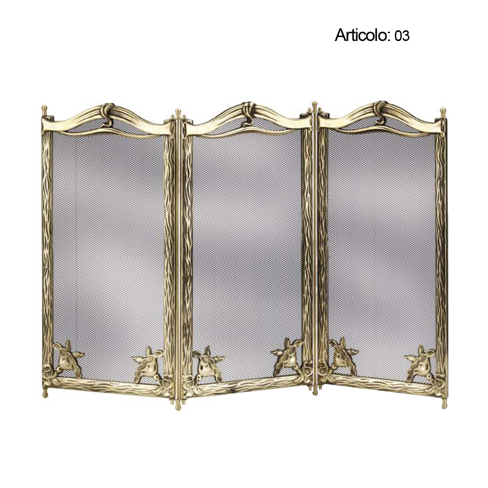 Spinardi Liberty 03-01 parascintille ottone 3 ante 75 cm