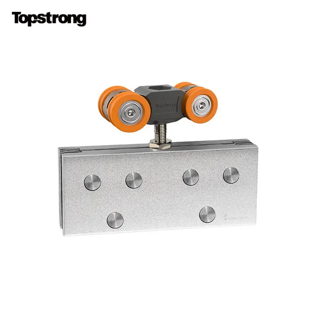 TopStrong carrello porta vetro scorrevole 60 kg inserto alluminio