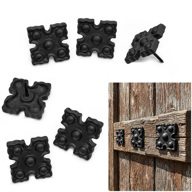 Mystic Colonial Hardware borchie ferro gotiche nere chiodi