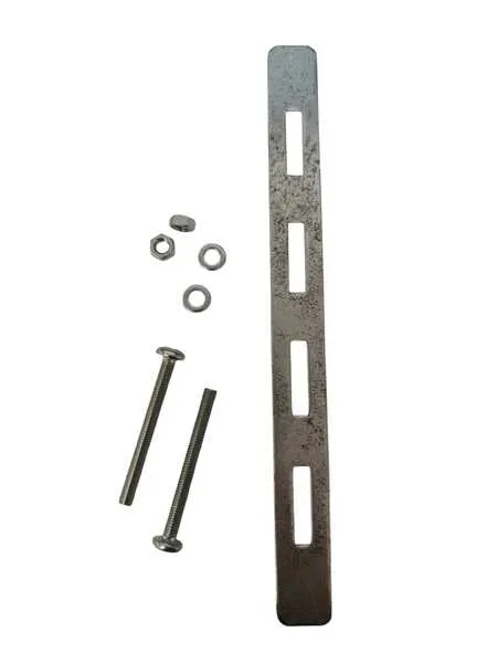 BOXOB Traversino Acciaio Cassette Postali 24 cm Fissaggio Ringhiera