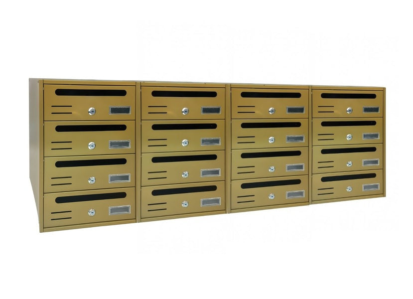 BOXOB Domus 700 cassetta postale da interno bronzo 1 posto