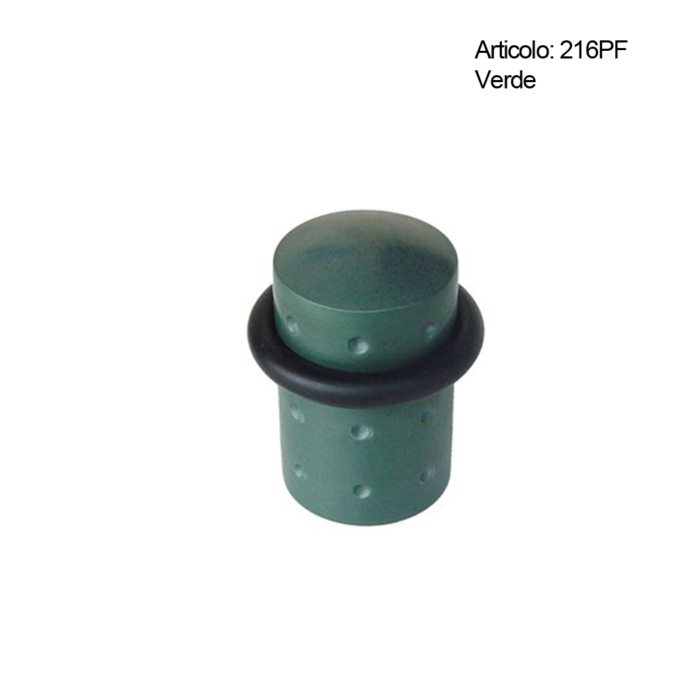 Spinardi 216PF Fermaporta Alluminio 28x45 mm