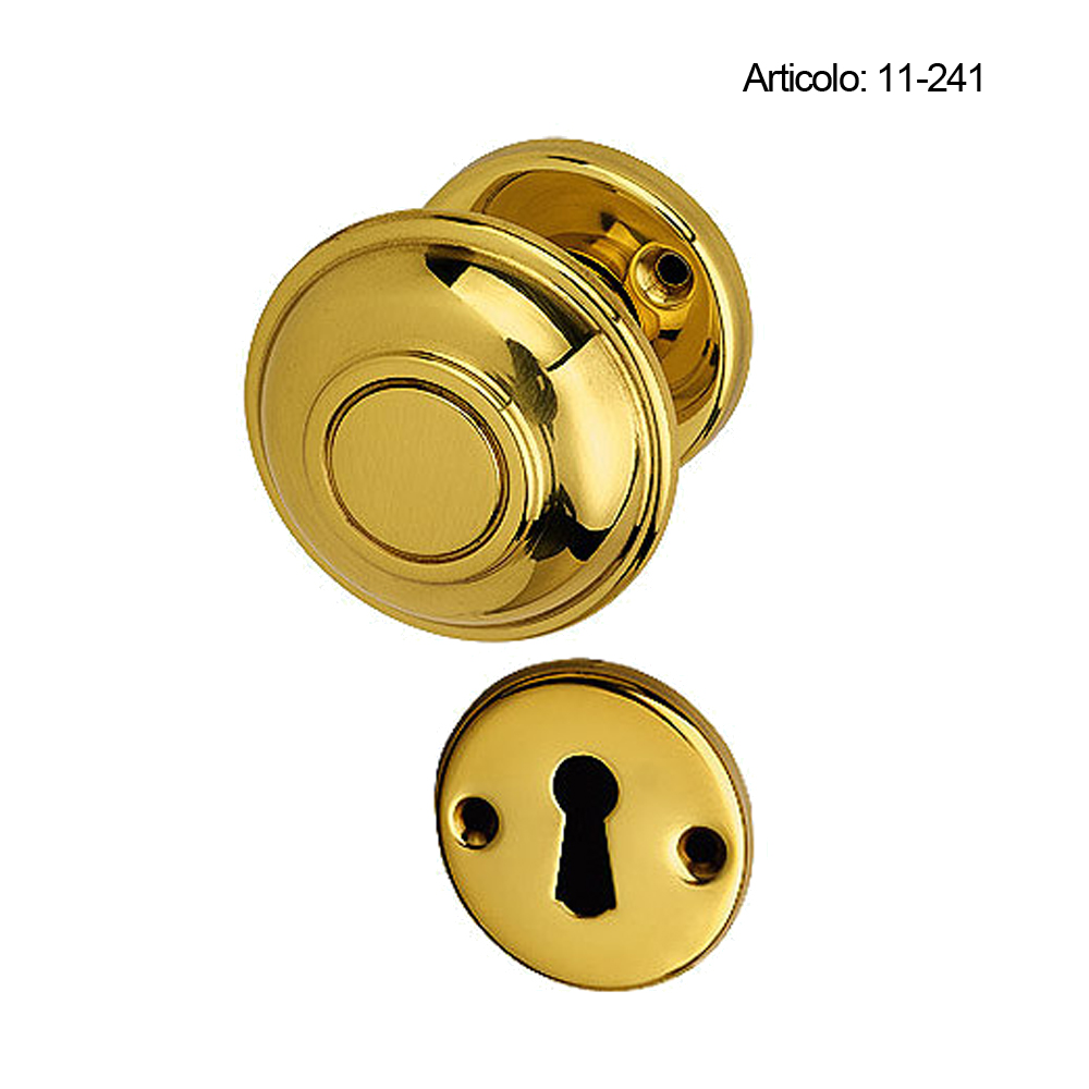 Spinardi 01-241 maniglia per placca e rosetta