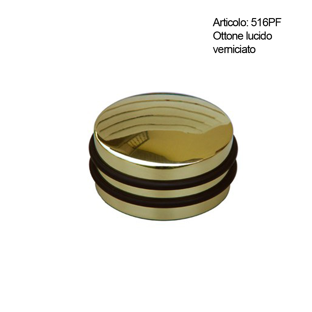 Spinardi 516PF fermaporta ottone per interni