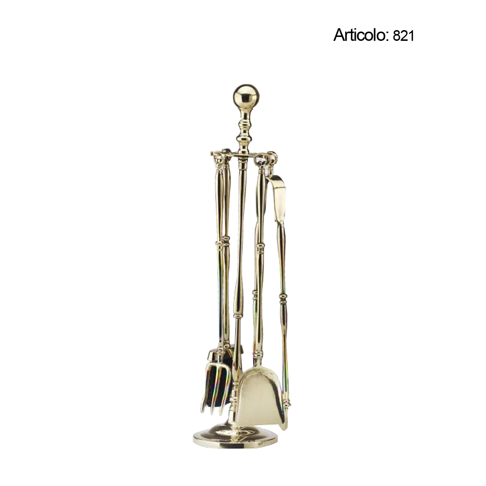 Spinardi 72 alare camino ottone 210 mm