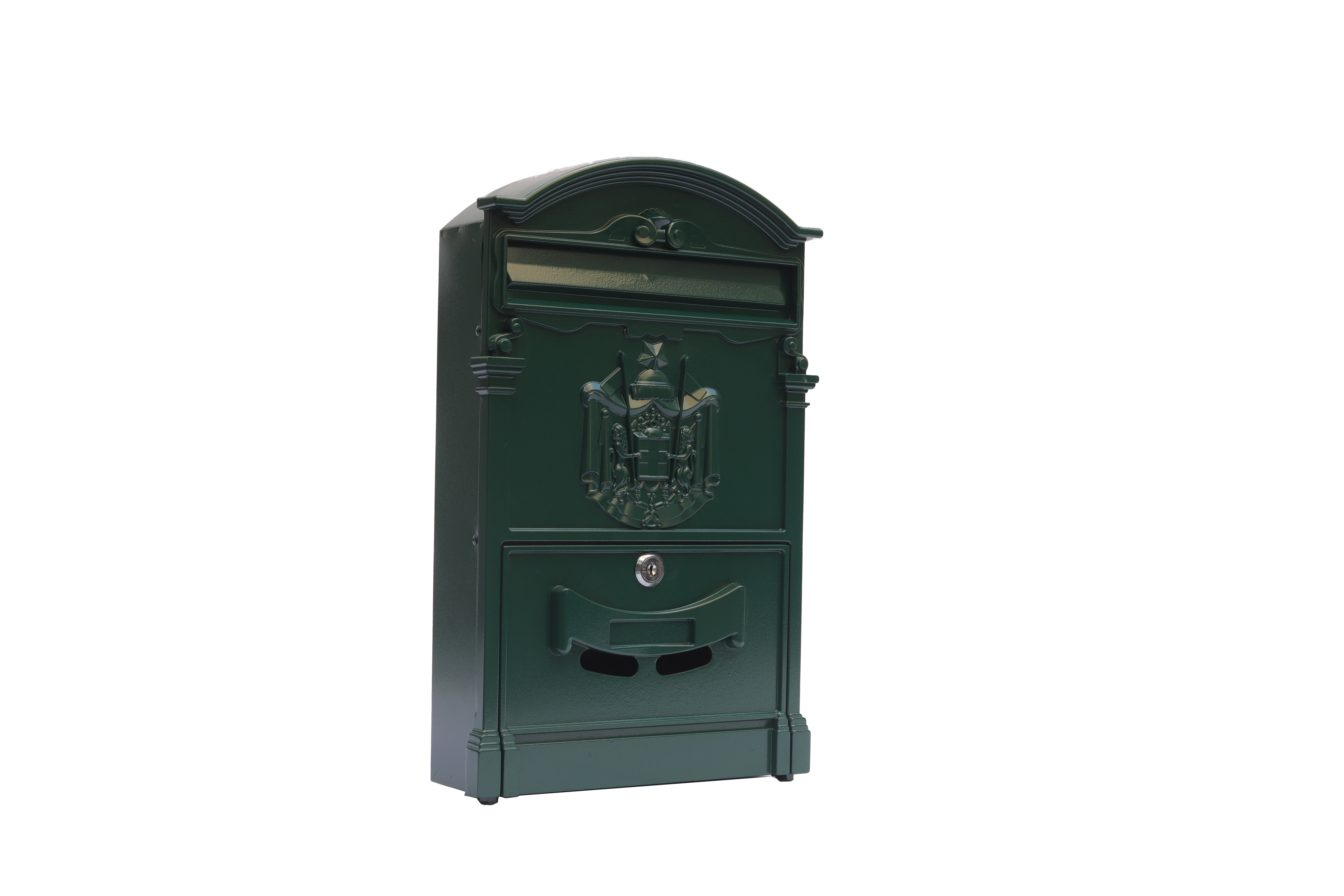 BOXOB Regia 994 cassetta postale in alluminio verde esterno