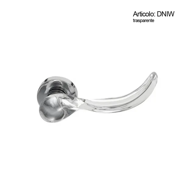 Spinardi DNIW Torciglione Maniglia Cristallo Trasparente