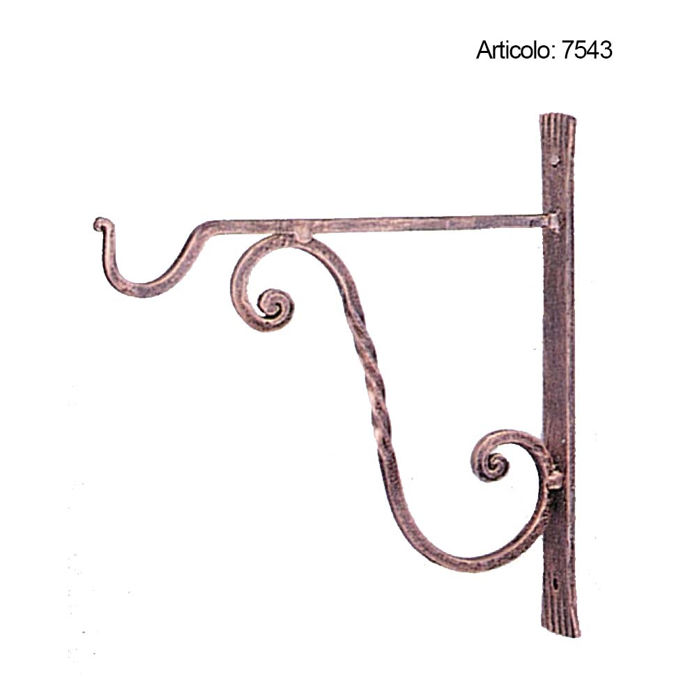 Spinardi gancio portavasi ramato 180 mm