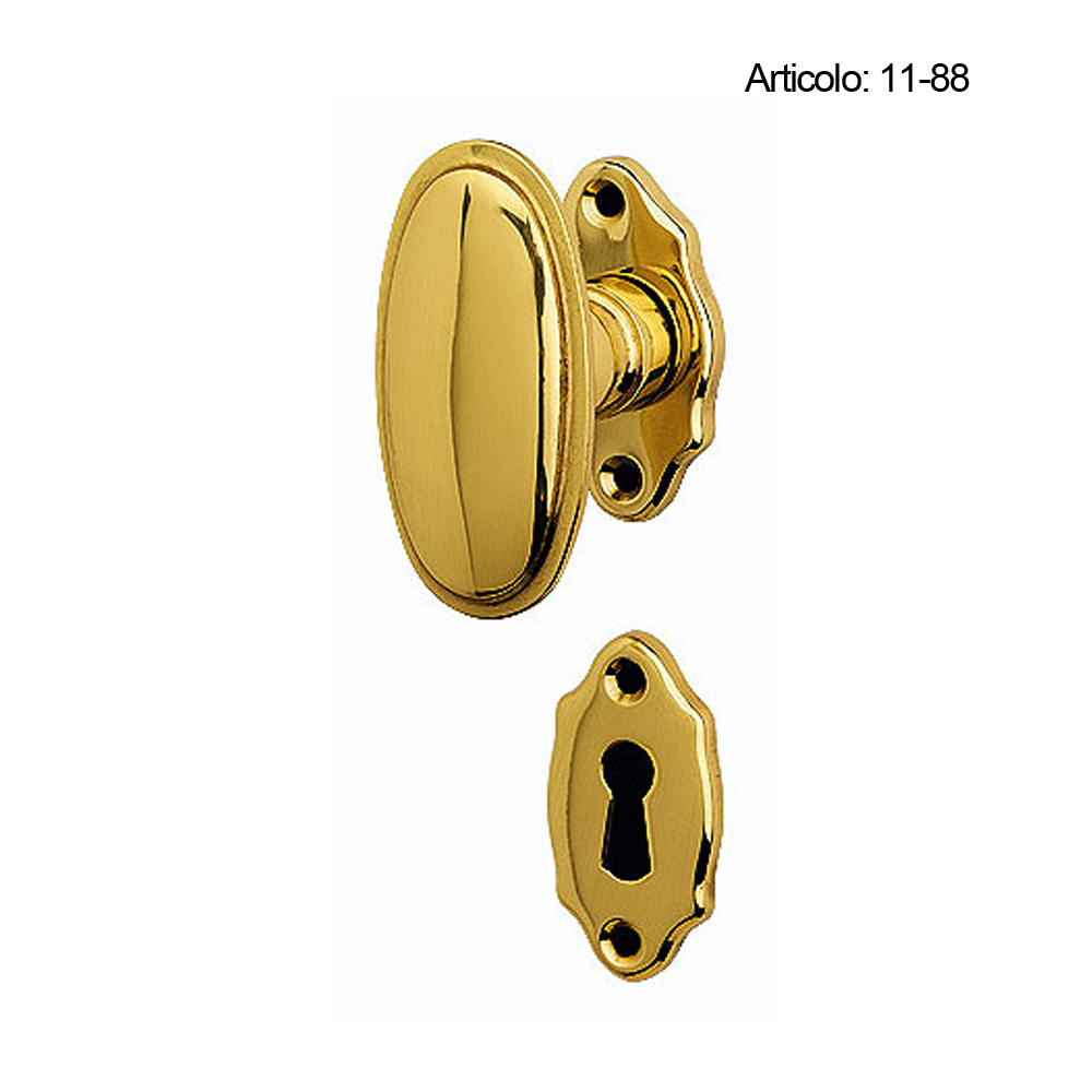 Spinardi 80-88 maniglia porta placca rosetta