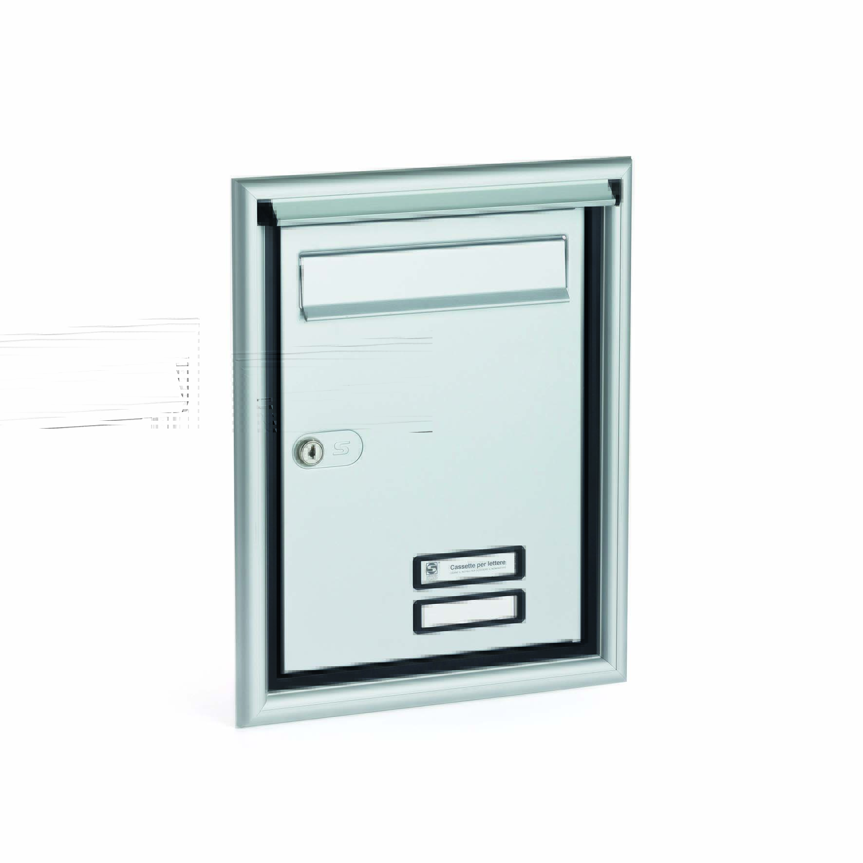 Silmec S691 frontale porta ritiro incasso esterno