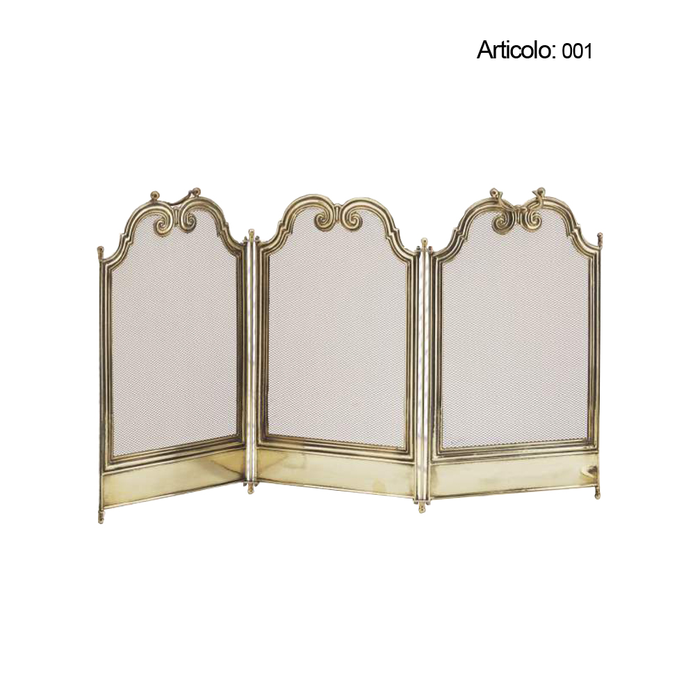 Spinardi 001 Barocco parascintille ottone 3 ante
