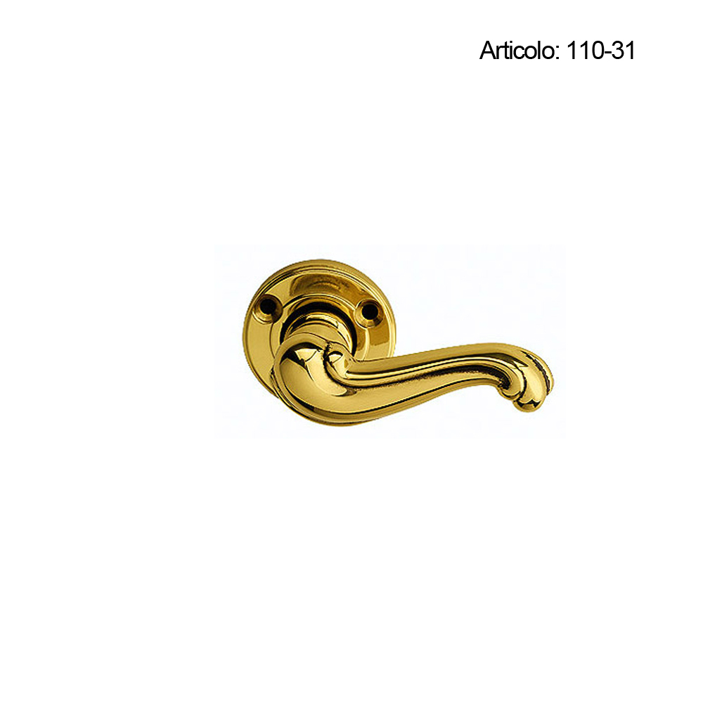 Spinardi 80-011 maniglia porta placca rosetta