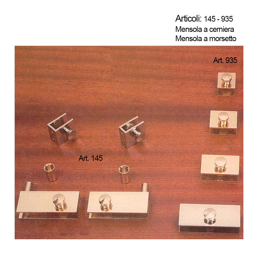 Spinardi reggimensola in ottone foro 10 mm