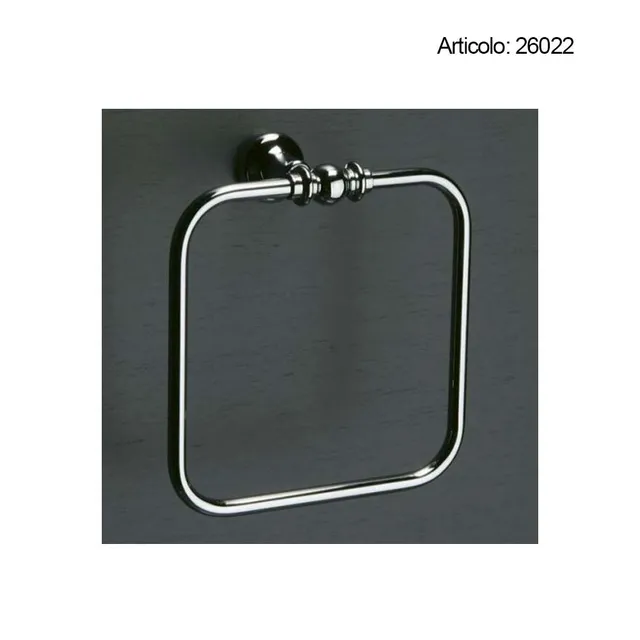 Spinardi Portasalviette Bagno in Ottone Tornito